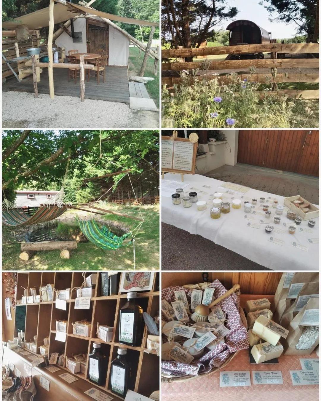 Tente Trappeur Ada, Au Jardin De La Vouivre Saint-Vincent-en-Bresse Bagian luar foto
